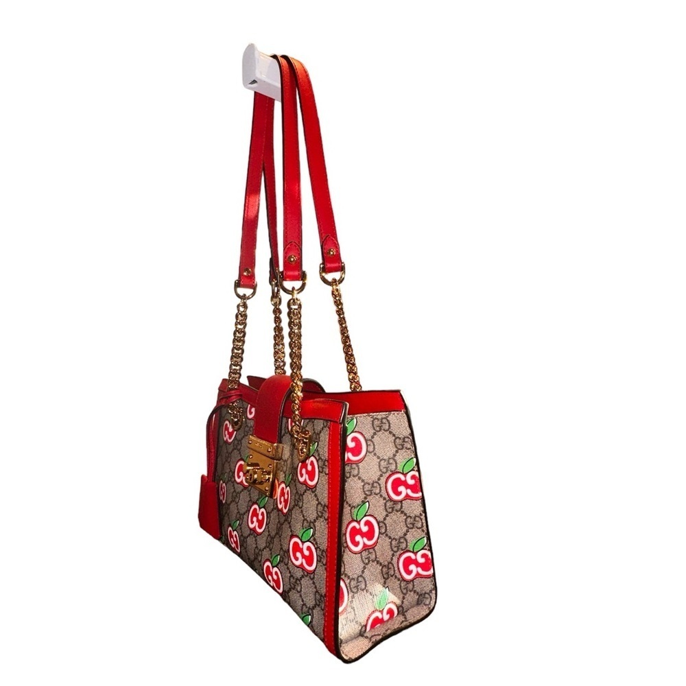 LIMITED EDITION GUCCI CHERRY Shoulder bag - Picture 3 of 11